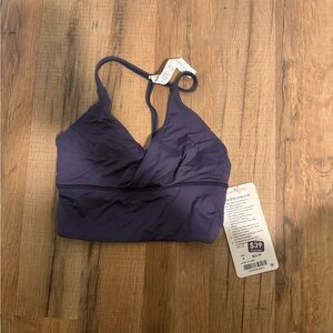 lululemon athletica Deep Purple Strappy Bralette